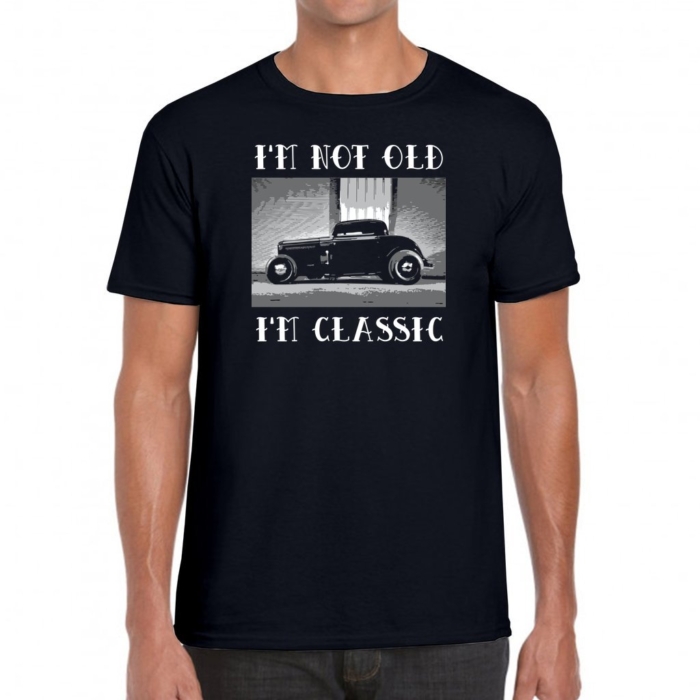 Not Old, Classic Tee for Hot Rod Enthusiasts