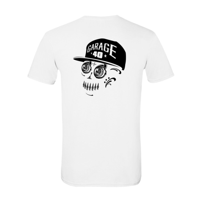 Garage40 Skull Tee for Car Enthusiasts and Gearheads - Image 8