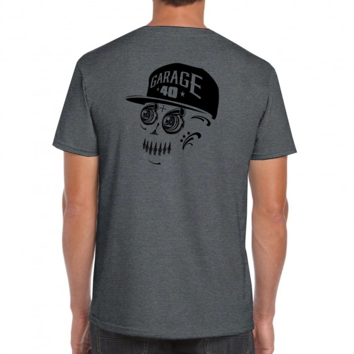 Garage40 Skull Tee for Car Enthusiasts and Gearheads - Image 4