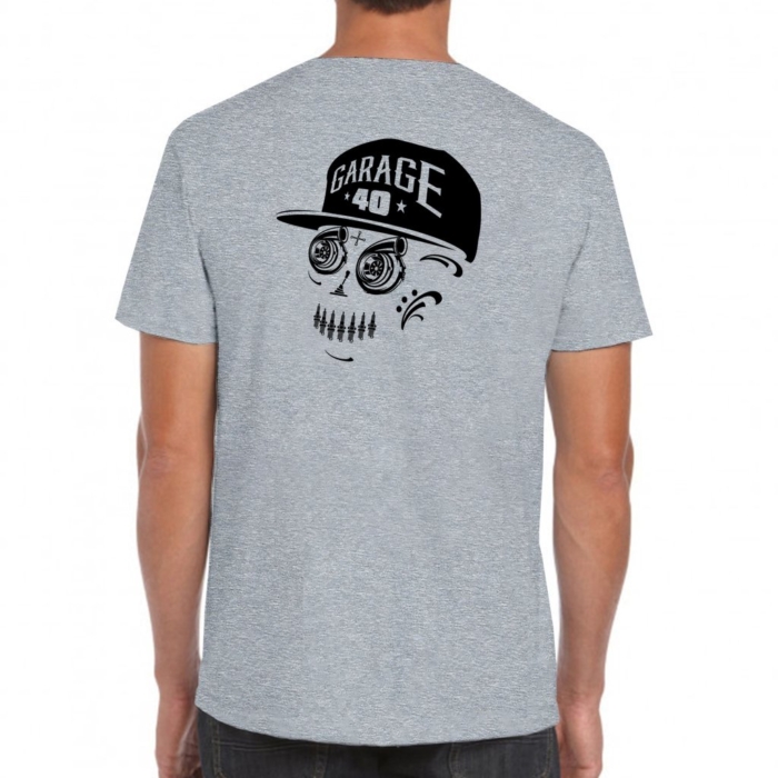 Garage40 Skull Tee for Car Enthusiasts and Gearheads - Image 6