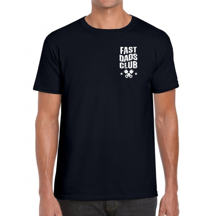 Fast Dads Club Tee for Car Guys and Dads