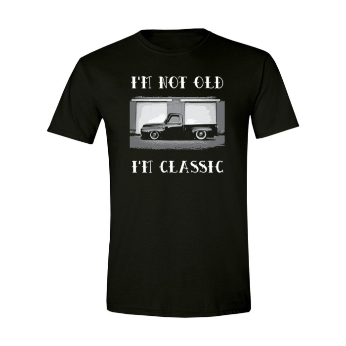 Not Old, Classic Tee for Vintage Truck Enthusiasts - Image 2