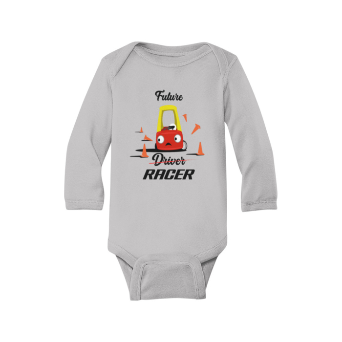 Future Racer Infant Long Sleeve Bodysuit